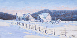 Farm House Winter Sleep 