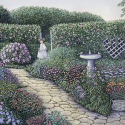 Girl in the Garden 