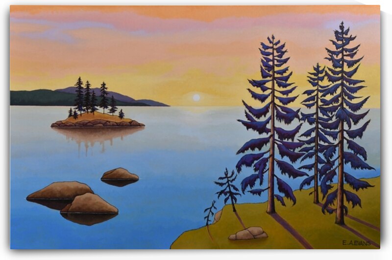 Morning Blues  by Elizabeth A Evans