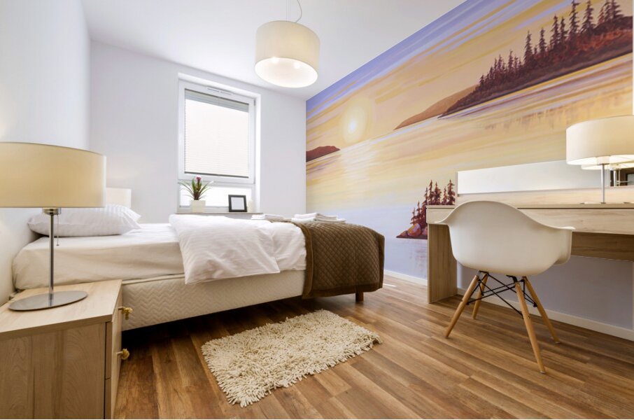 Morning Glory Mural print