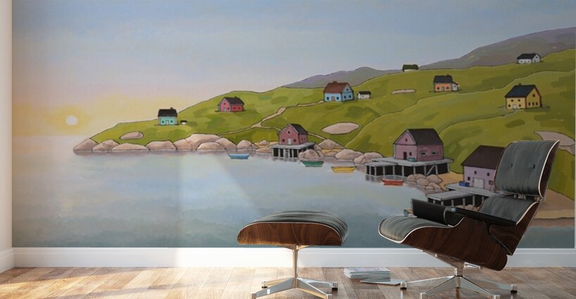 A Quiet Dawn Wall Murals