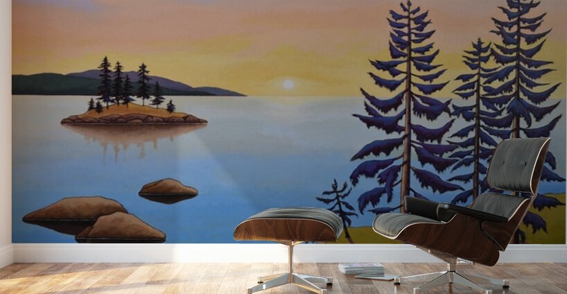 Morning Blues  Wall Murals