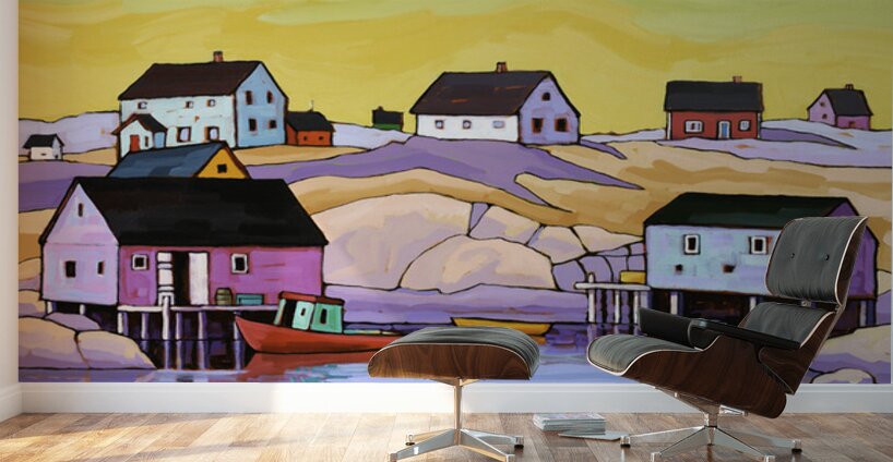 Quiet Inlet 2 Wall Murals