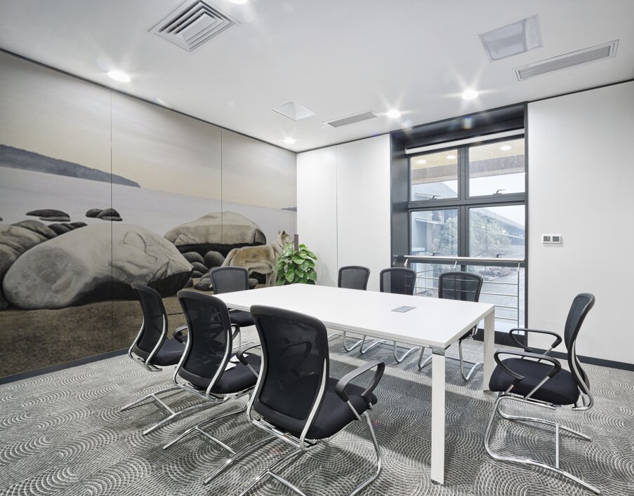  Dog on a Rocky Shore  Wall Printing