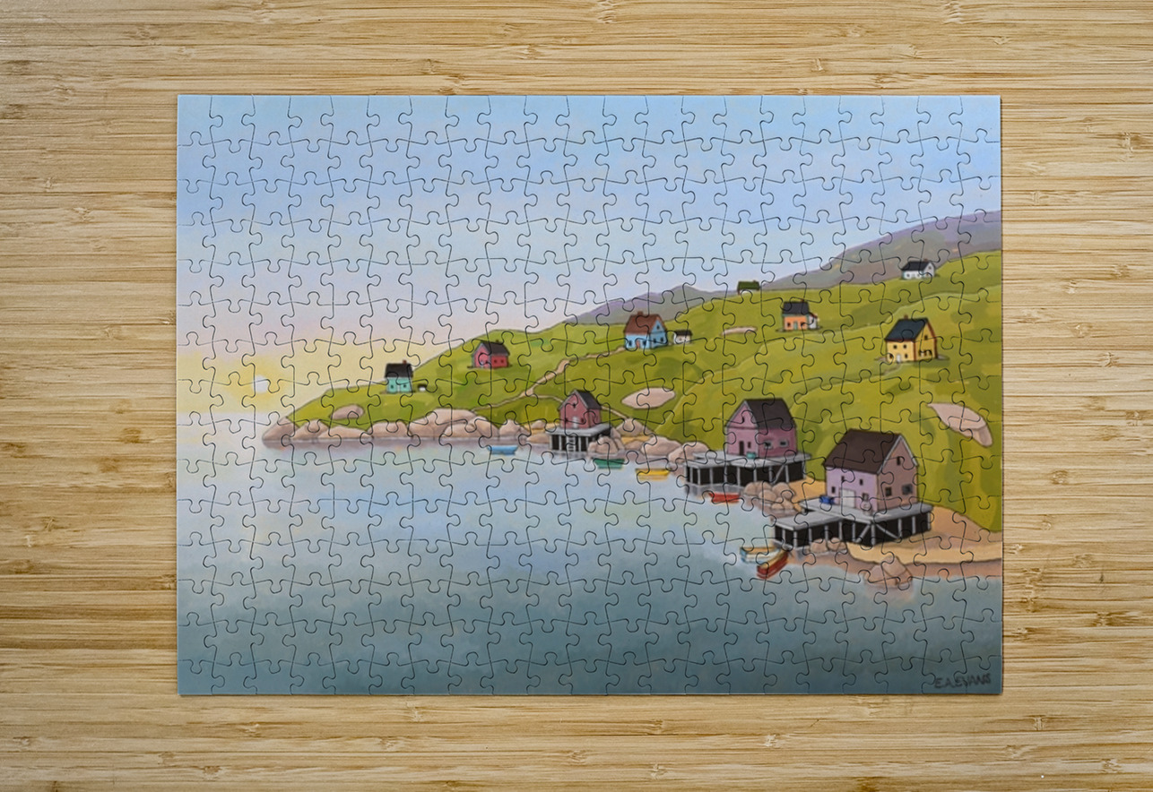 A Quiet Dawn Elizabeth A Evans Puzzle printing