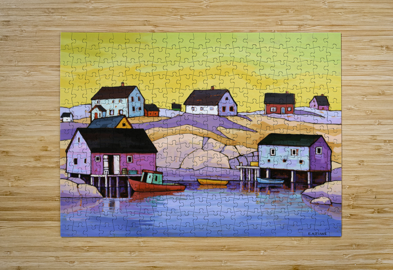 Quiet Inlet 2 Elizabeth A Evans Puzzle printing