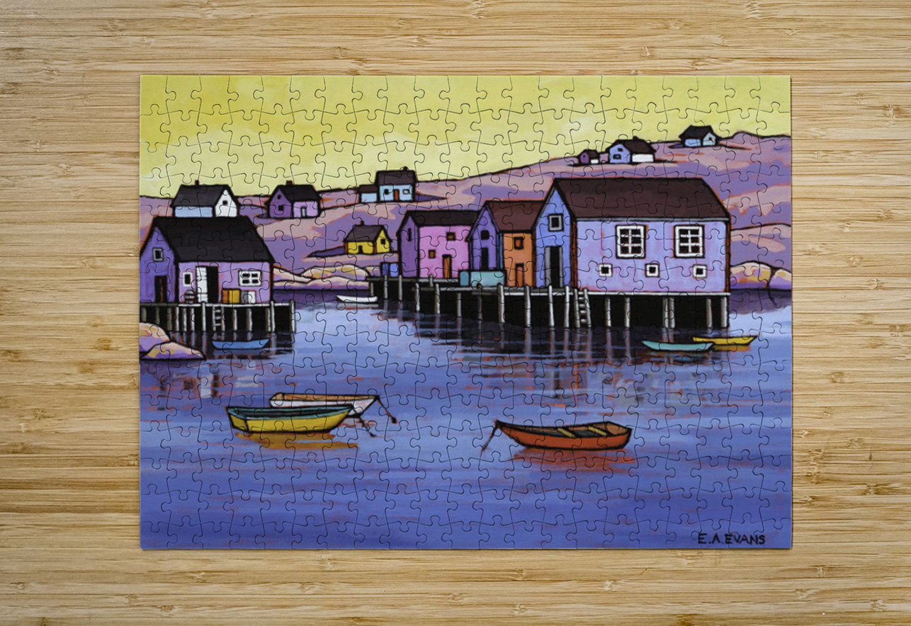 Serenity  Elizabeth A Evans Puzzle printing