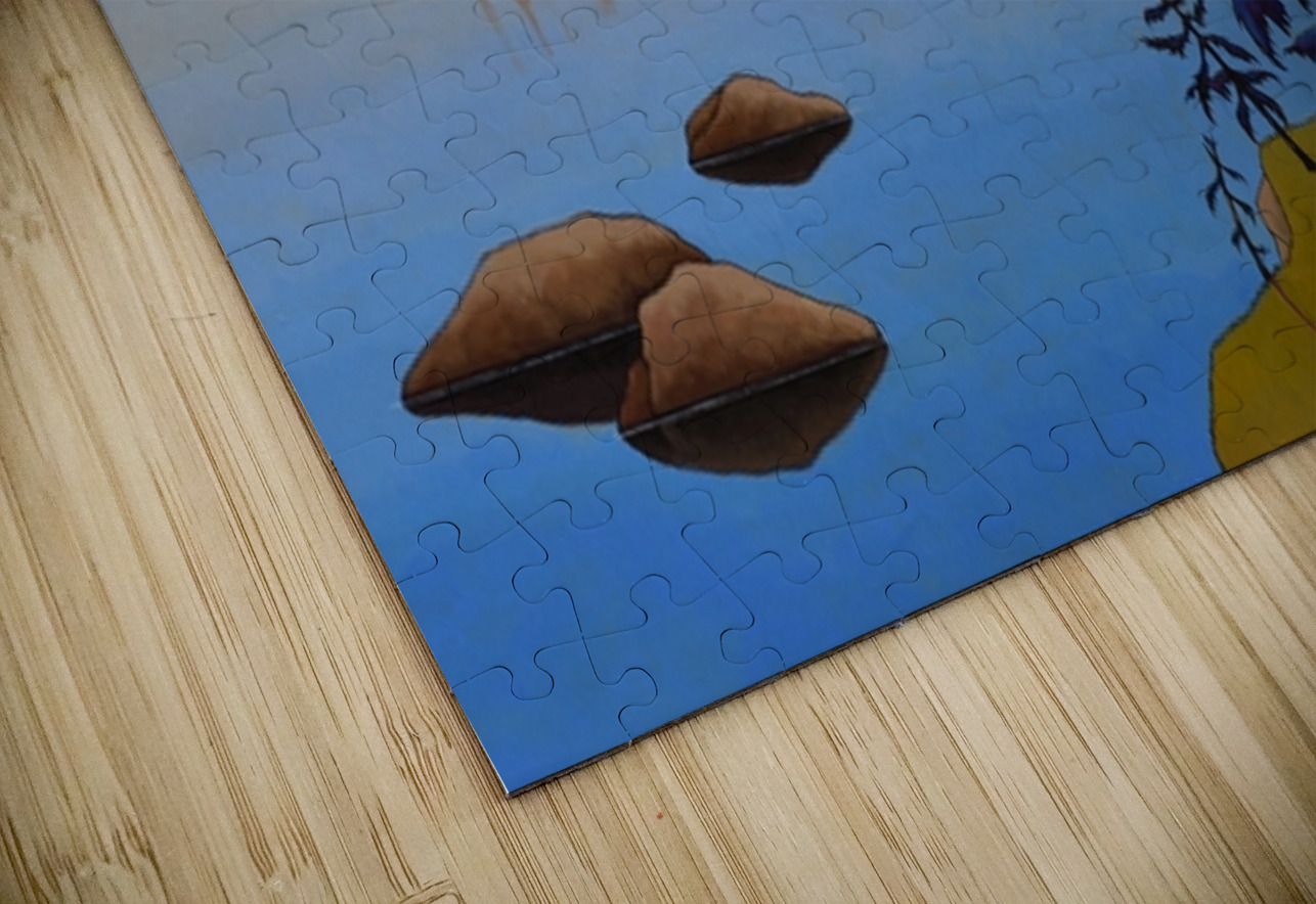 Morning Blues  Elizabeth A Evans Puzzle