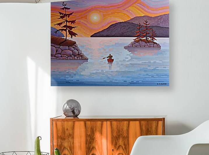 Idylic Passage by Elizabeth A Evans