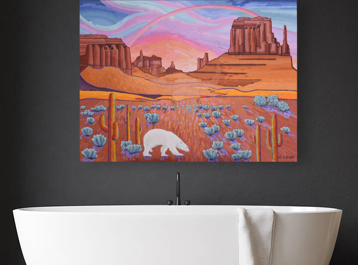 Polar Desert  by Elizabeth A Evans